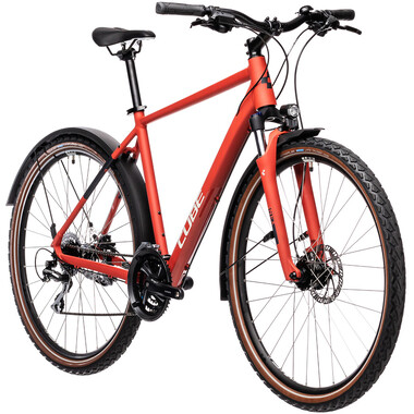 Bicicleta todocamino CUBE NATURE ALLROAD DIAMANT Rojo 2021 0